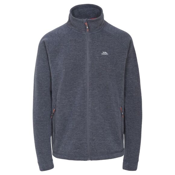 Trespass Mens Instigate Full Zip Fleece Jacket / Navy Melange
